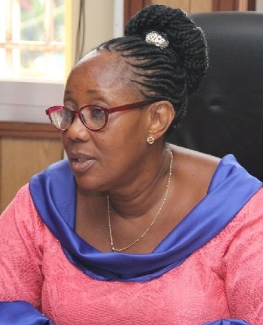 Minister of Social Welfare, Madam Baindu Dassama 