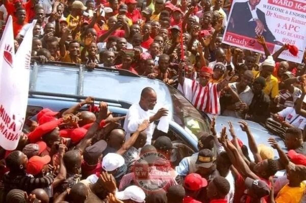 Samura Kamara…Turn your crowd to votes