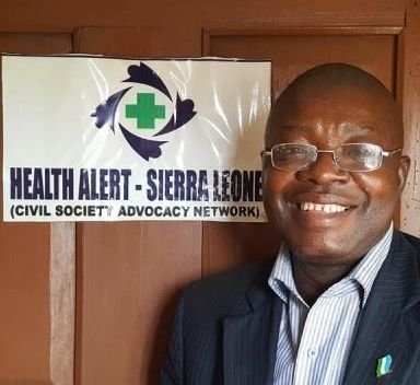 Executive Director of Health Alert, Victor Lansana Koroma 
