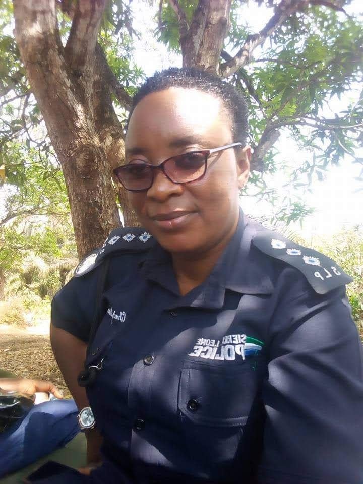 Assistant Superintendent of Police, Christiana Sesay 