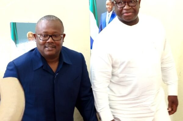 ECOWAS Chair Visits Pres. Bio