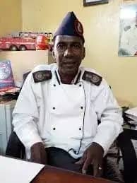 Chief Fire Officer, Nazir A. A  Kamanda Bongay 