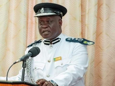Inspector General of Police , Mr. William Fayia Sellu