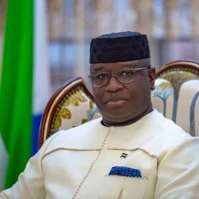 President Julius Maada Bio