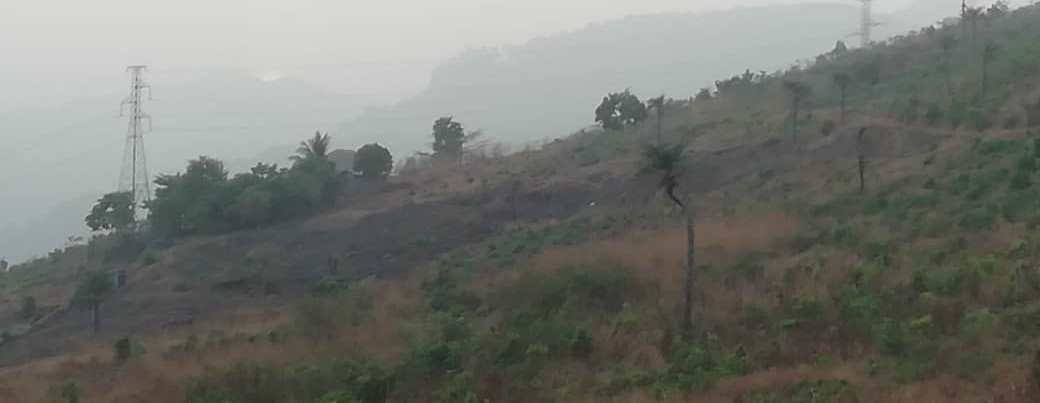 York Road Hills close to the Missile Range in Waterloo. 
Photo by Hassan I. Conteh ; taken Tuesday Feb. 25th, 2025 6:40 pm