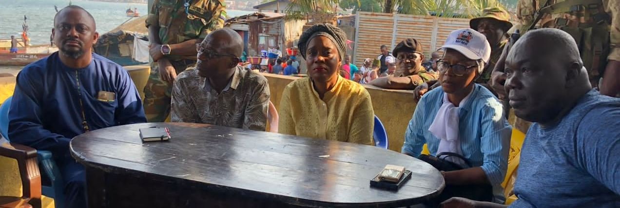 The High Table, showing dignitaries