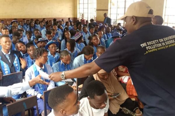 To Combat Plastic Pollution…  SEPSiL Engages Freetown Schools