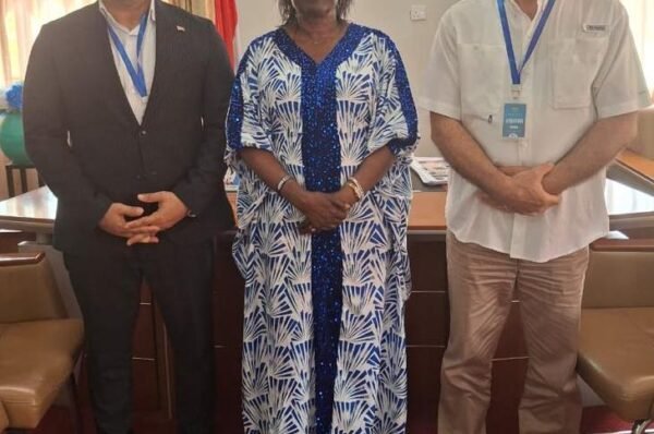 Ambassador Kanagbo Engages  Energy Partners 