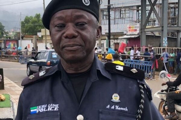 CSP Alieu Konneh Leads Safety Operations at Jui Junction