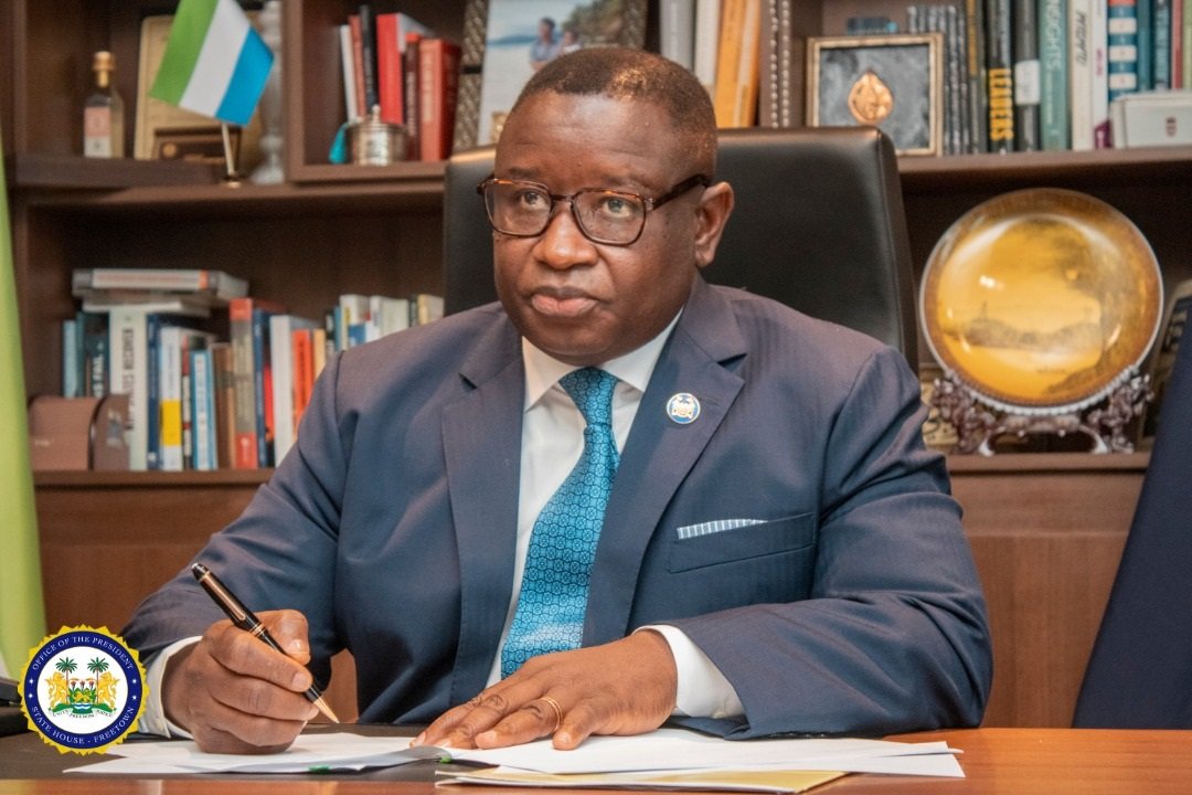 President Julius Maada Bio 