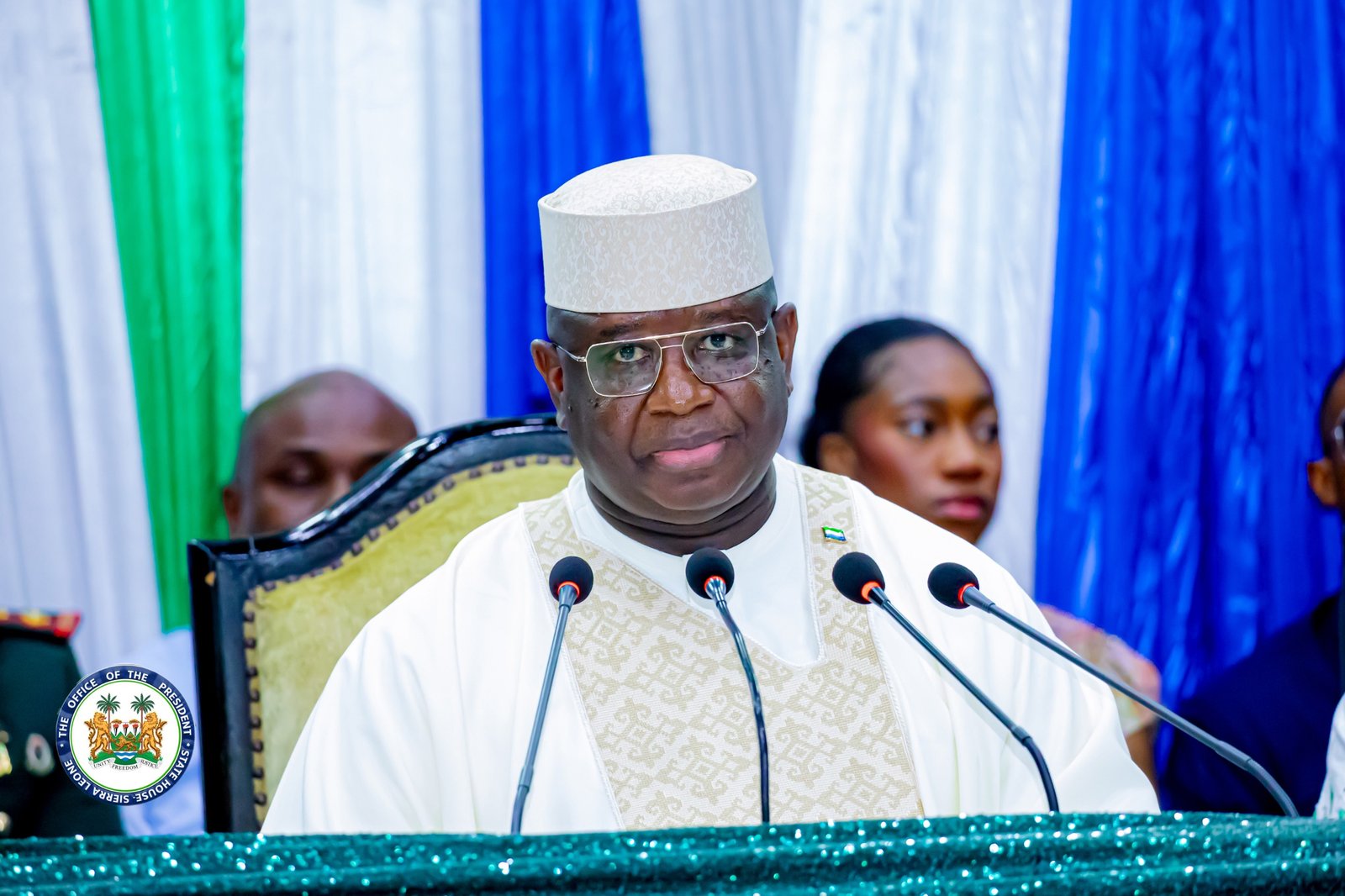 President Julius Maada Bio 