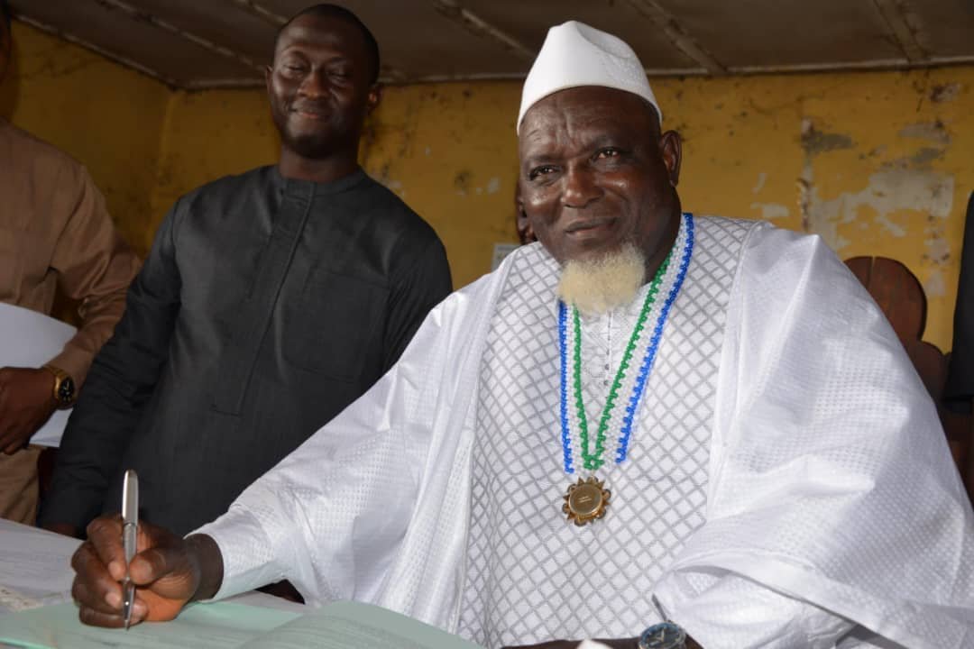 PC Alhaji Musa Bamba Foray Kulio Jalloh III of Sambaia Chiefdom