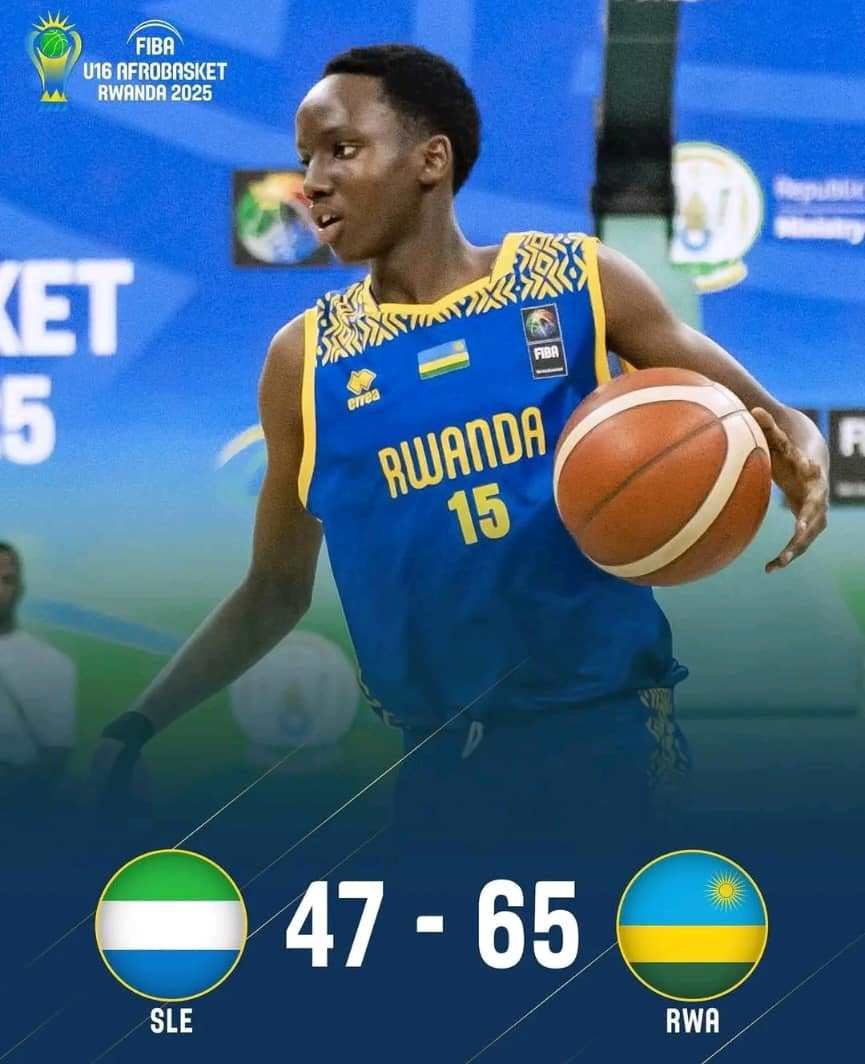 Rwanda Humiliate Sierra Leone in U-16 AfroBasket