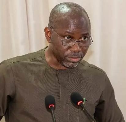 Minister of Public Administration and Political Affairs, Hon. Amara Kallon