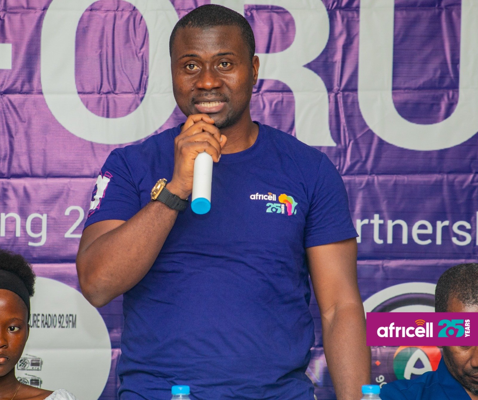 Media Manager, Abdul Karim Sesay, 